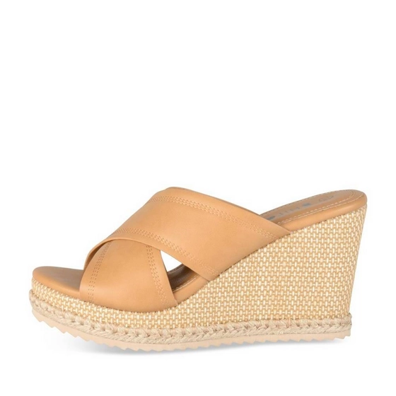 Slippers_avec_talon BEIGE Dames