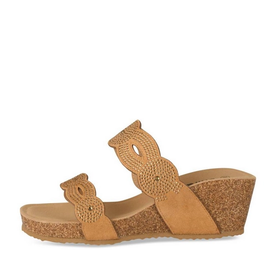 Mules COGNAC Femme