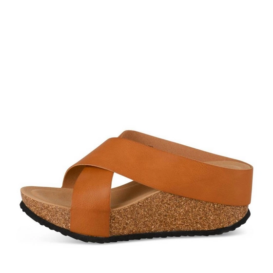 Slippers_avec_talon COGNACKLEUR Dames