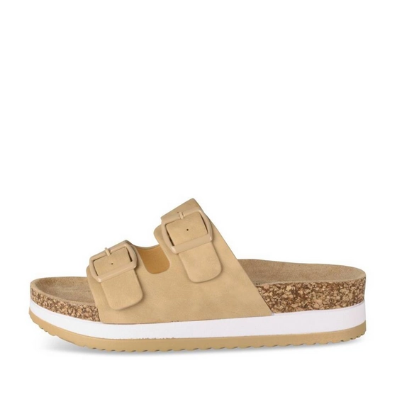 Mules BEIGE Femme