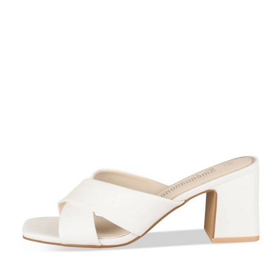 Mules BLANC Femme