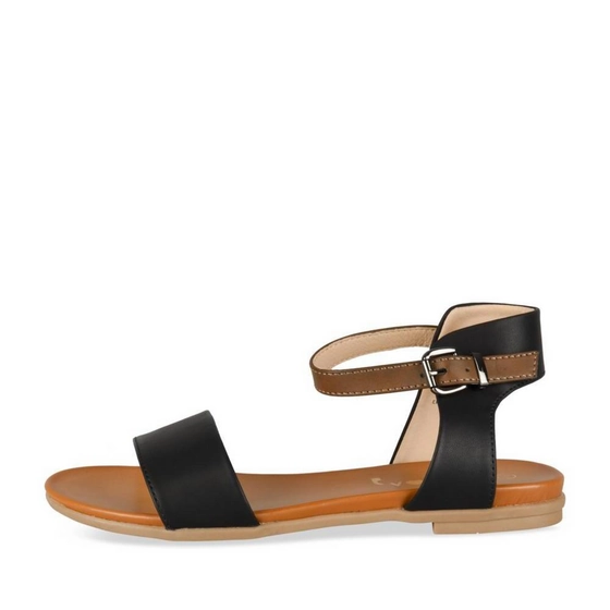 Sandales NOIR/MARRON Femme