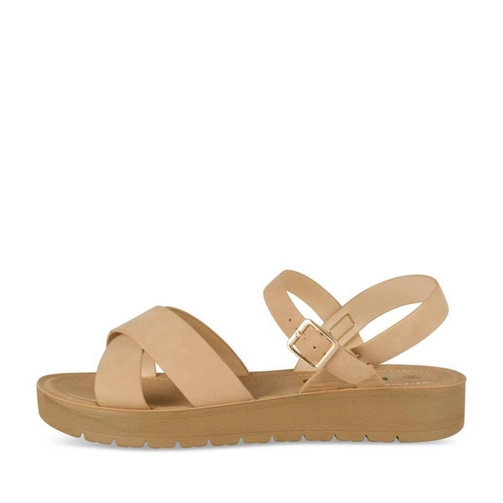 Sandales BEIGE Femme