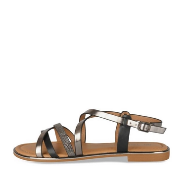 Sandalen_avec_talon ZWART Dames