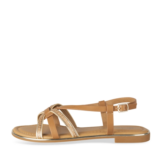 Sandalen_avec_talon KASTANJEBRUIN Dames