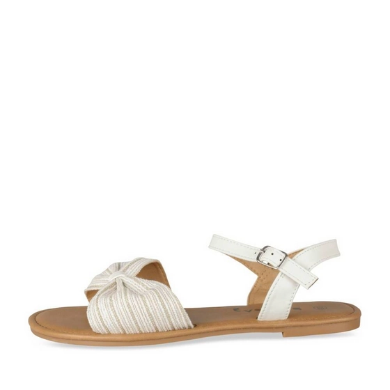 Sandales BLANC/OR Femme