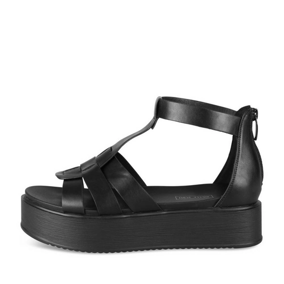 Sandalen_avec_talon ZWART Dames