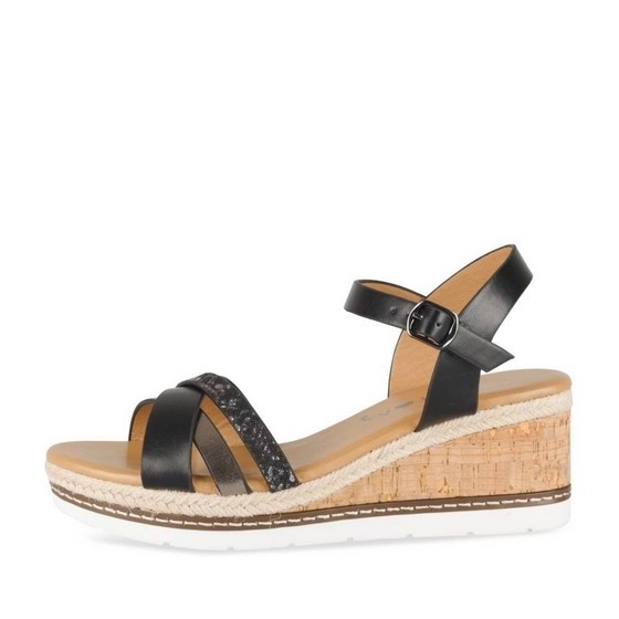 Sandalen_avec_talon ZWART Dames