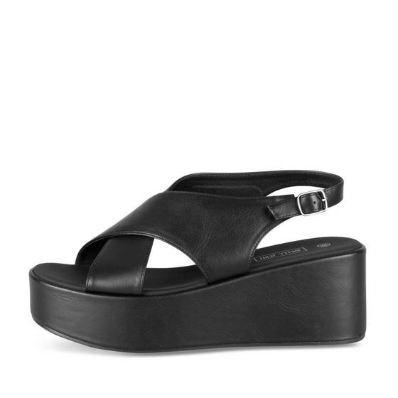Sandalen_avec_talon ZWART Dames