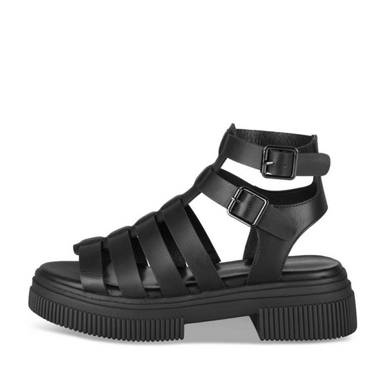 Sandalen_avec_talon ZWART Dames