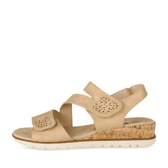 Sandalen_avec_talon BEIGE Dames