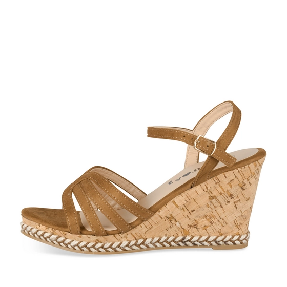 Sandales COGNAC Femme