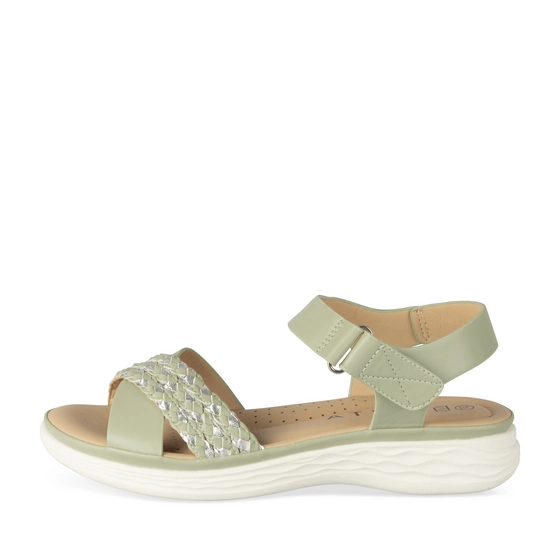 Sandalen_avec_talon GROEN Dames