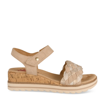 Sandalen_avec_talon BEIGE Dames