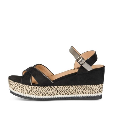 Sandalen_avec_talon ZWART Dames