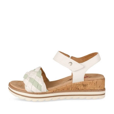 Sandalen_avec_talon WIT/GROEN Dames