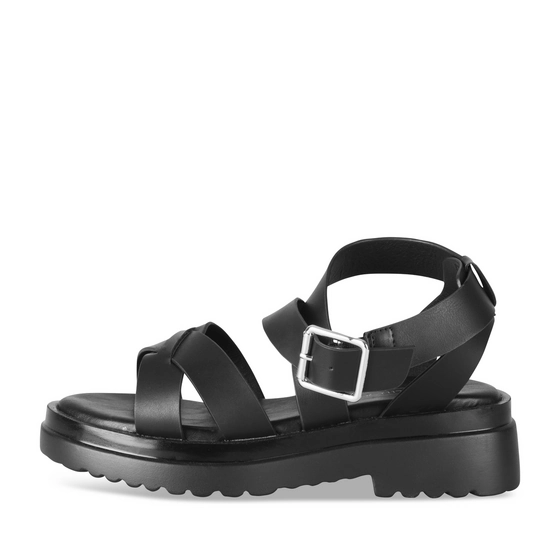 Sandalen_avec_talon ZWART Dames