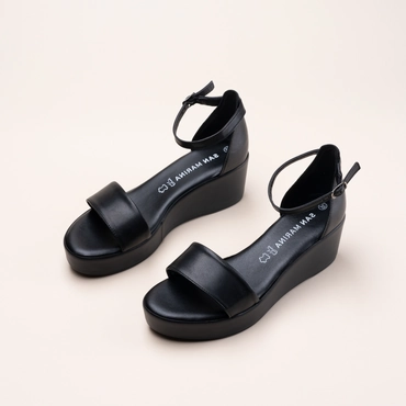 Sandalen_avec_talon ZWART Dames