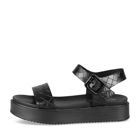 Sandalen_avec_talon ZWART Dames