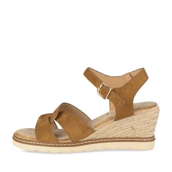 Sandales COGNAC Femme