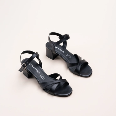 Sandalen_avec_talon ZWART Dames