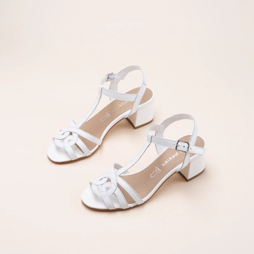 Sandalen_avec_talon WIT Dames