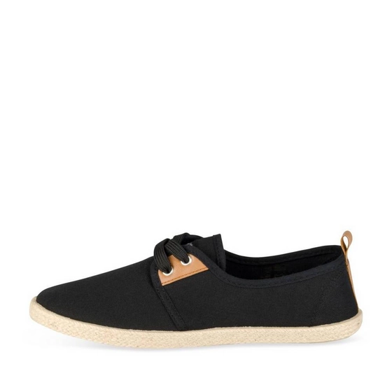 Espadrilles_avec_talon ZWART Dames