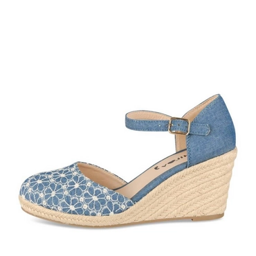 Espadrilles BLEU Femme