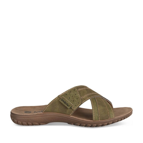 Mules KAKI Homme