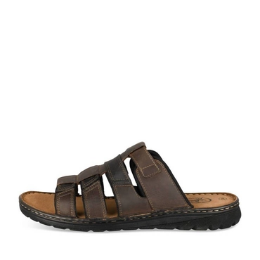 Mules MARRON FONCE Homme
