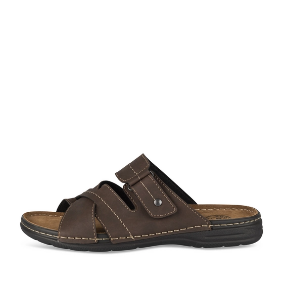 Slippers KASTANJEBRUIN Heren