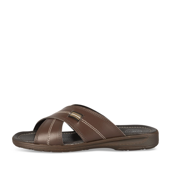 Slippers KASTANJEBRUIN Heren