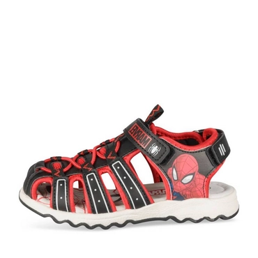 Sandalen ZWART/ROOD Jongen