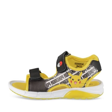 Sandalen ZWART/GEEL Jongen