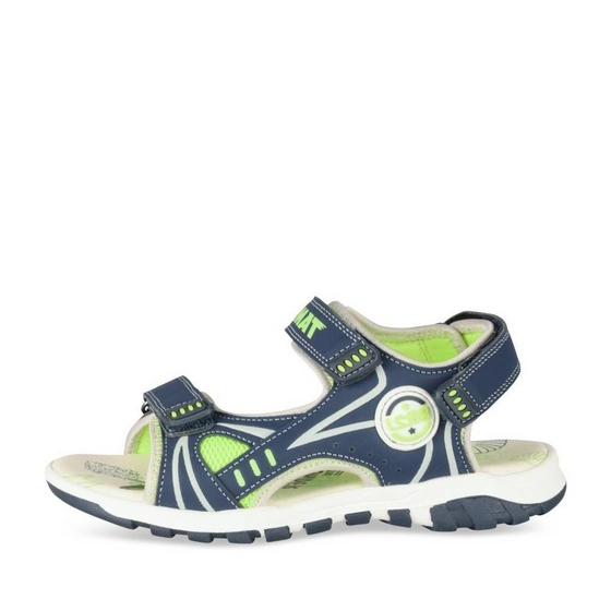 Sandales MARINE/VERT Garçon