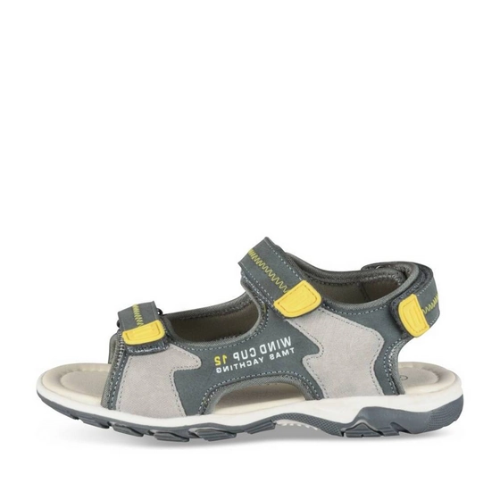 Sandales GRIS/JAUNE Garçon