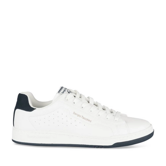 Baskets BLANC/MARINE Homme
