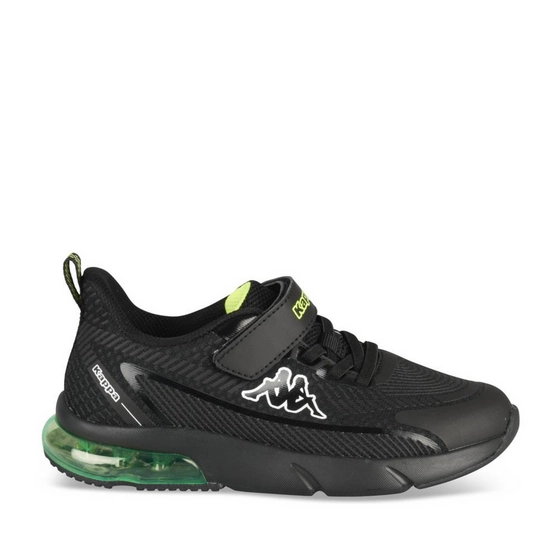 Baskets NOIR/VERT Garçon