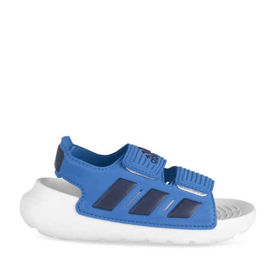 Badslippers BLAUW/ZWART Jongen
