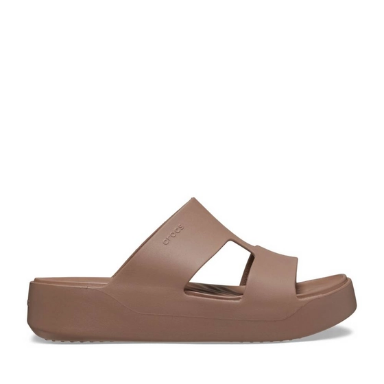 Slippers_avec_talon TAUPE Dames