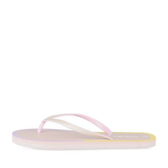 Teenslippers_avec_talon VIOLET Dames