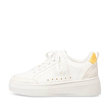 Sneakers WIT/GEEL Dames