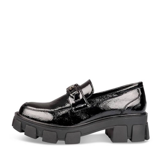 Mocassins_avec_talon ZWART Dames
