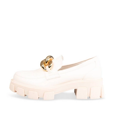 Mocassins_avec_talon BEIGE Dames