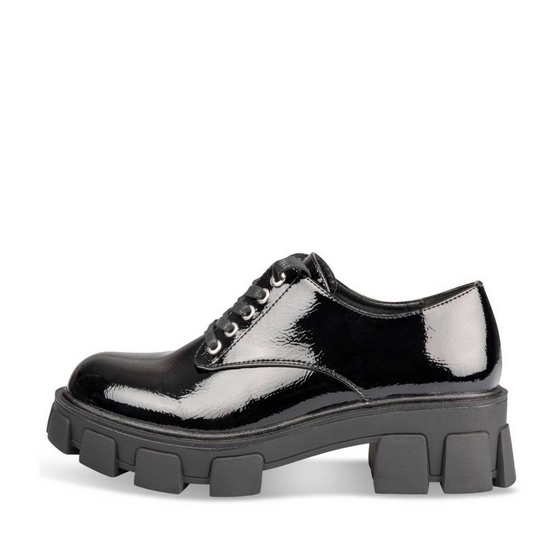 Veterschoenen ZWART Dames