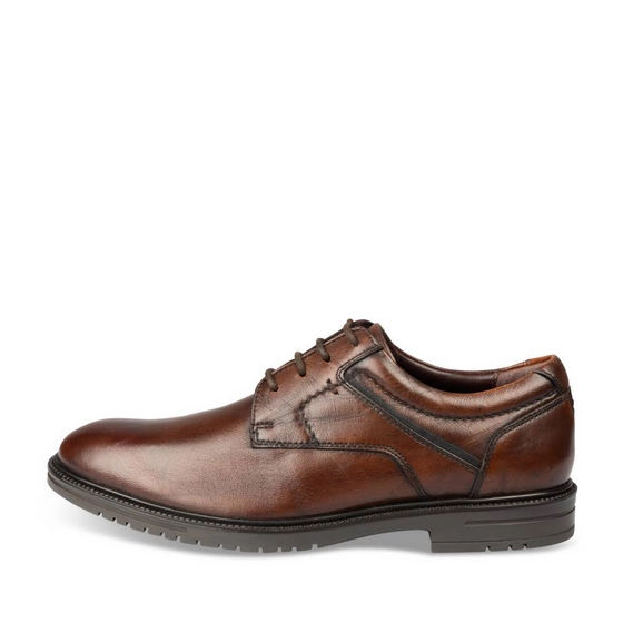 Veterschoenen KASTANJEBRUIN Heren