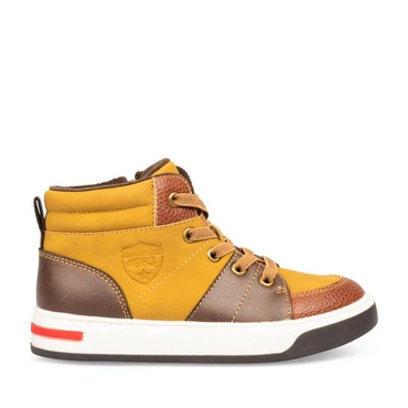 Sneakers KASTANJEBRUIN Jongen