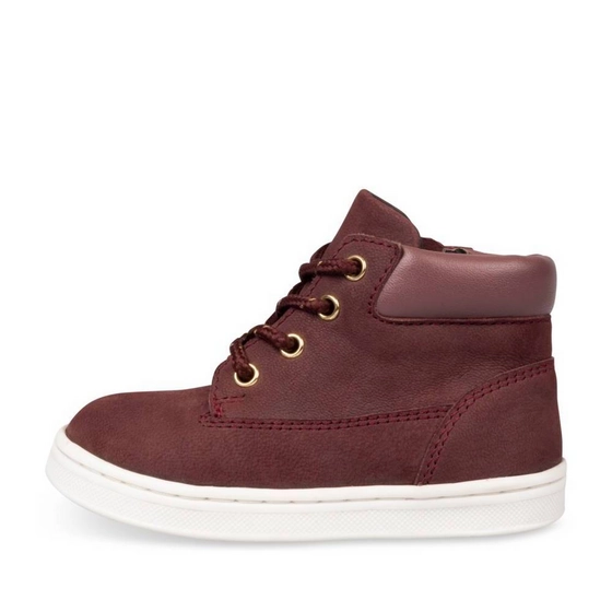 Bottines BORDEAUX Fille