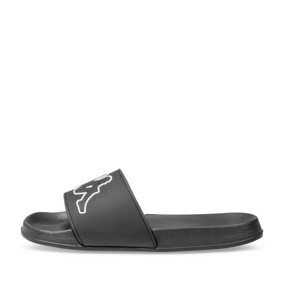 Badslippers ZWART Heren