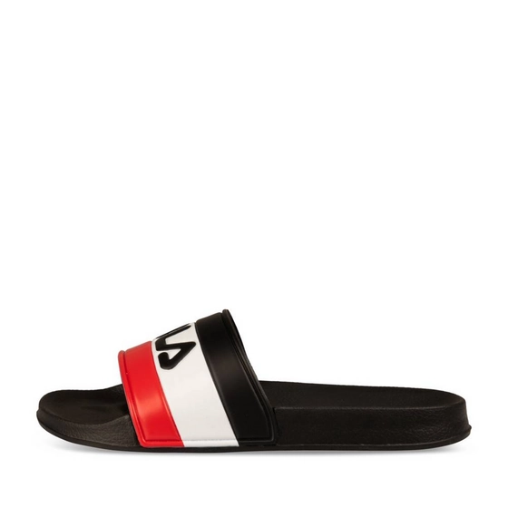 Badslippers ZWART Heren